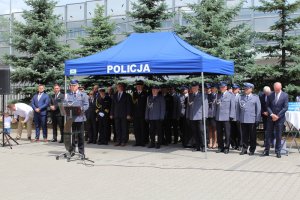 Obchody 100-lecia Policji Państwowej w nowodworskiej komendzie