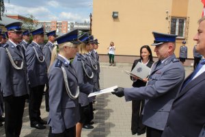 Obchody 100-lecia Policji Państwowej w nowodworskiej komendzie