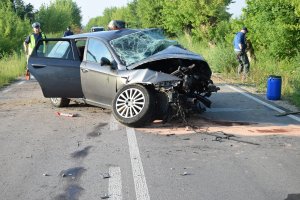 pojazd, który brał udział w wypadku