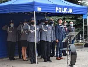 policjanci KPP NDM