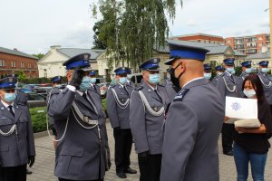 wręczenie policjantom aktów mianowania
