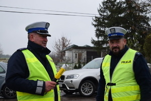 policjanci podczas działań