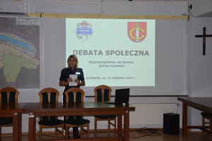 debata społeczna w Czosnowie