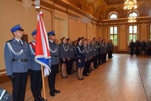 obchody Święta Policji w Komendzie Powiatowej Policji w Nowym Dworze Mazowieckim