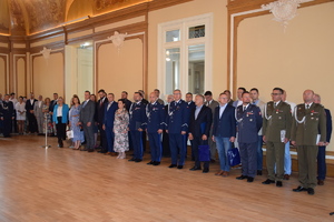 obchody Święta Policji w Komendzie Powiatowej Policji w Nowym Dworze Mazowieckim