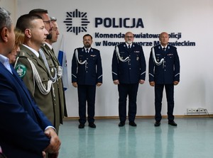 Zmiana na stanowisku Komendanta Powiatowego Policji w Nowym Dworze Mazowieckim