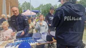 policjantki na spotkaniu w szkole