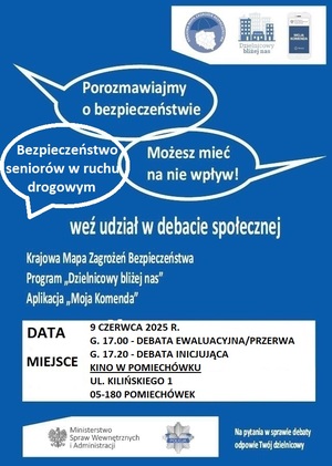plakat debata