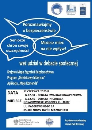 debata plakat