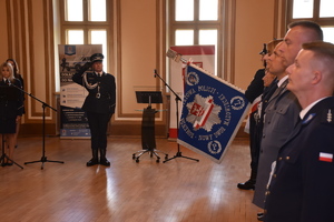Uroczyste obchody Święta Policji w nowodworskiej komendzie