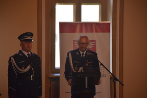 Uroczyste obchody Święta Policji w nowodworskiej komendzie