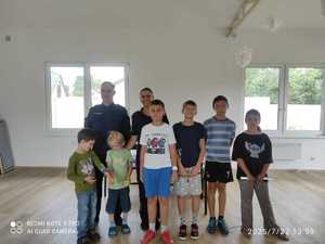 spotkanie policjantów z dziećmi i młodzieżą