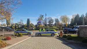 policjanci podczas akcji &quot;ZNICZ 2025&quot; w powiecie nowodworskim