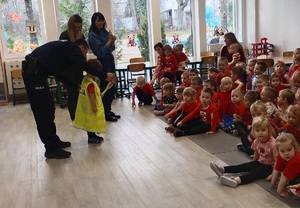 dzielnicowy u przedszkolaków