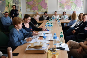 Ćwiczenia EGIDA-25 w nowodworskiej komendzie