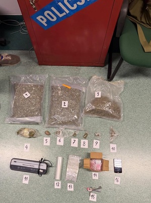 zabezpieczone narkotyki