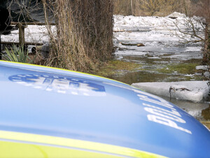 Lokalne podtopienia na rzece Wkrze. Policja w pełnej gotowości