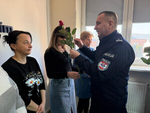 Dzień Kobiet w Komendzie Powiatowej Policji w Nowym Dworze Mazowieckim