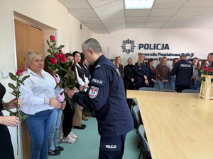 Dzień Kobiet w Komendzie Powiatowej Policji w Nowym Dworze Mazowieckim
