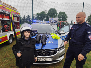 Promowali zawód policjanta podczas rodzinnego festynu