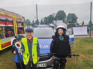 Promowali zawód policjanta podczas rodzinnego festynu