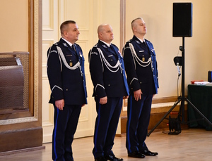 Uroczyste obchody Święta Policji w Komendzie Powiatowej Policji w Nowym Dworze Mazowieckim