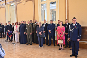 Uroczyste obchody Święta Policji w Komendzie Powiatowej Policji w Nowym Dworze Mazowieckim