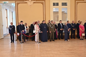 Uroczyste obchody Święta Policji w Komendzie Powiatowej Policji w Nowym Dworze Mazowieckim