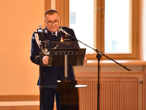 Uroczyste obchody Święta Policji w Komendzie Powiatowej Policji w Nowym Dworze Mazowieckim