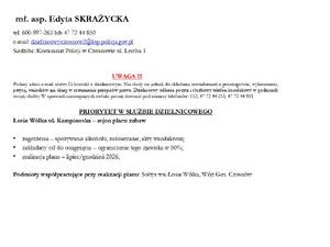 mł. asp. Edyta Skarżycka