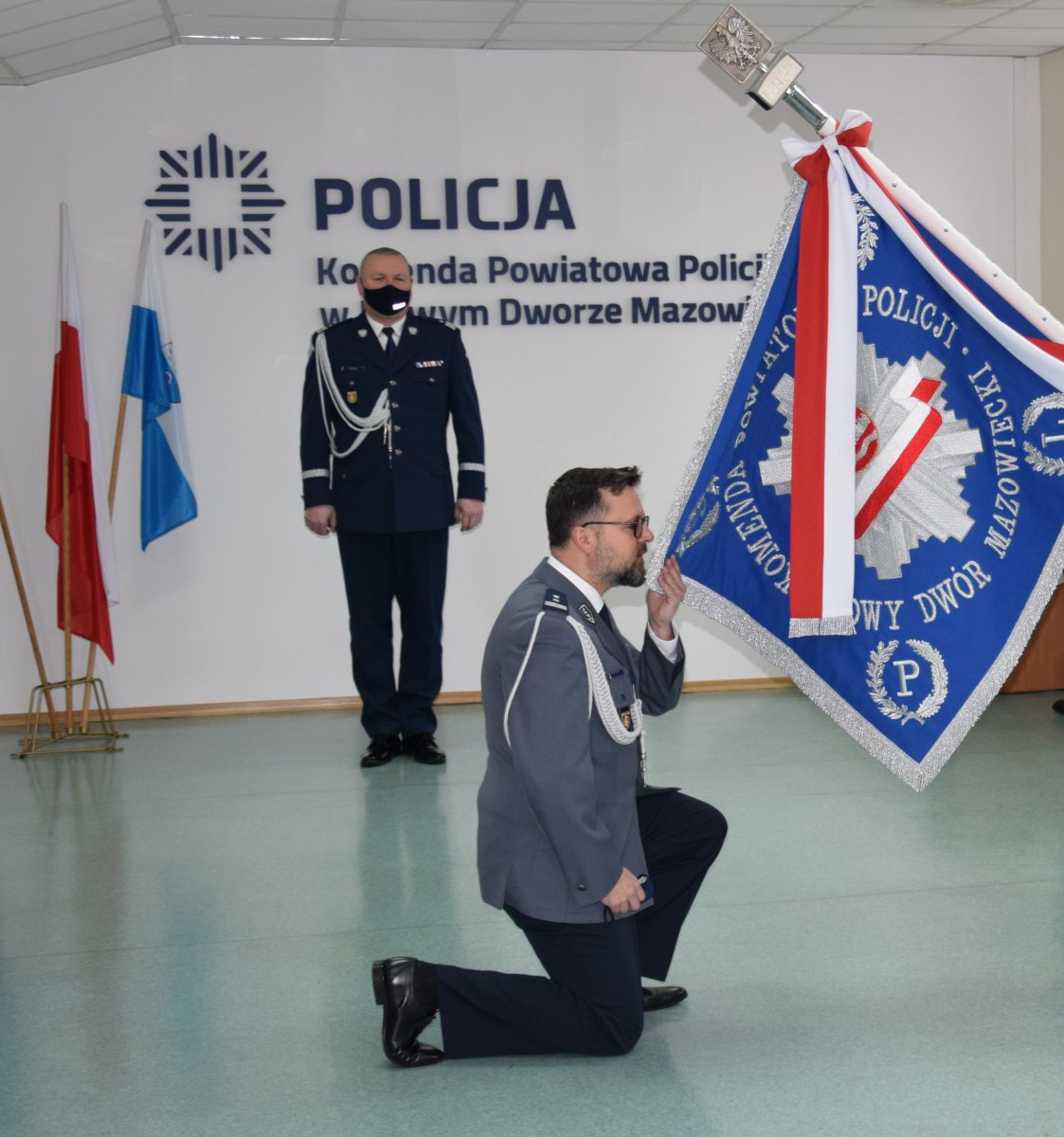 Uroczystość objęcia stanowiska Komendanta Powiatowego Policji